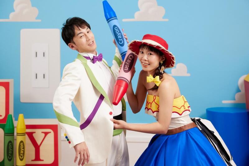 アンディのおもちゃでお絵描き!