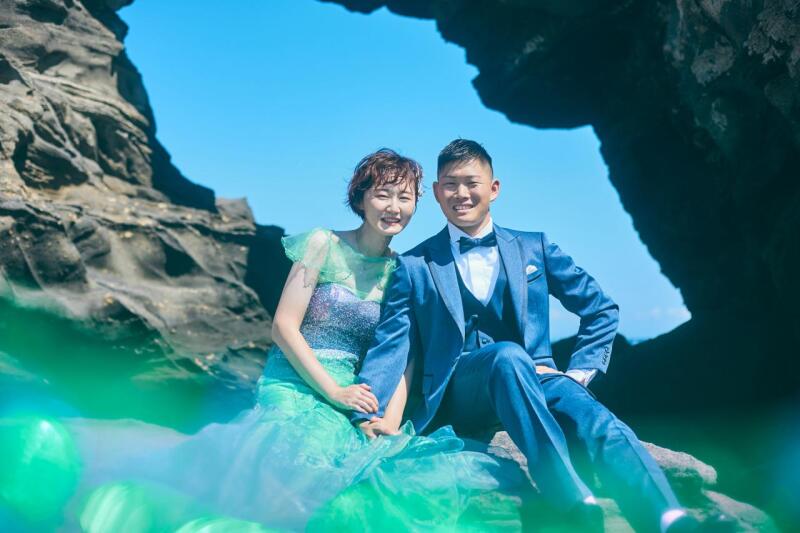 お二人で正面のお写真♪