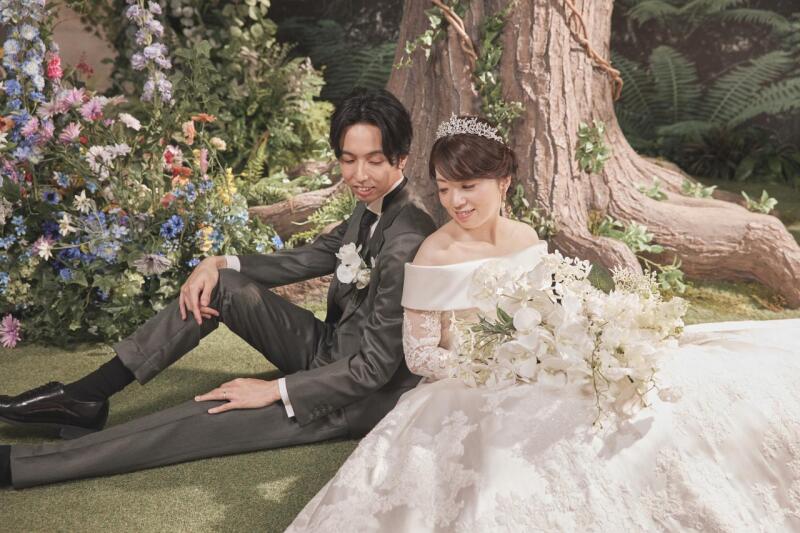 座りショットも撮影✻