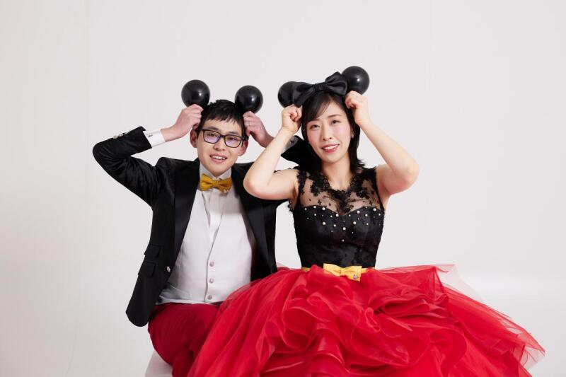 耳を持ってミッキーマウスに✻