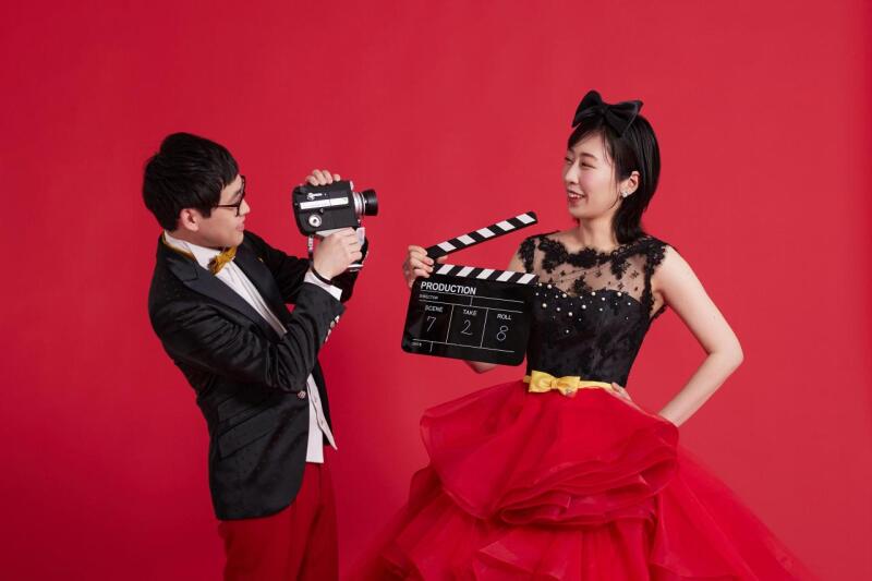 撮影小物を持って撮影！