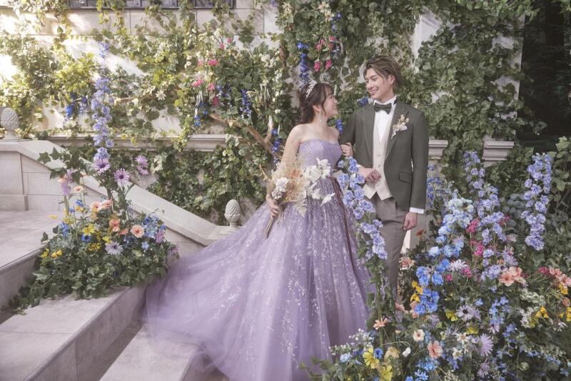 小花たくさんのブースで✻