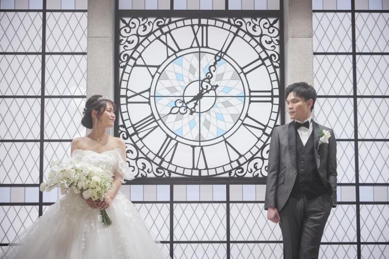 ウエディングドレスでの撮影！