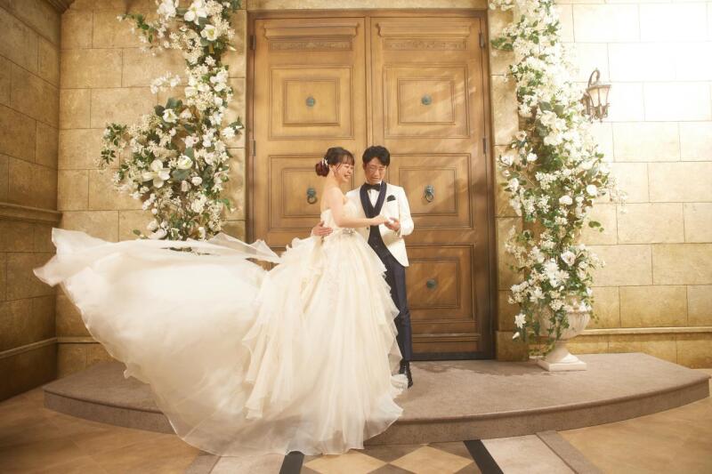 大扉前でのショット！