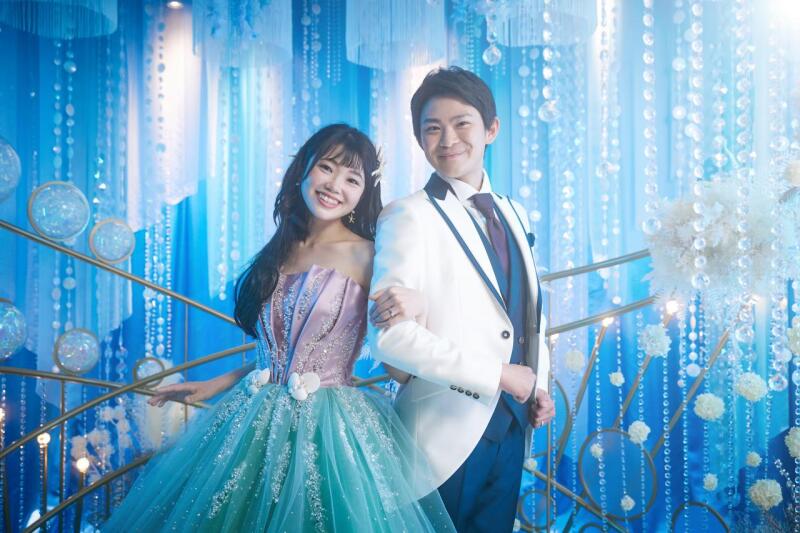 笑顔でお二人のショット！