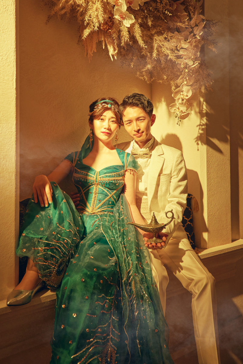 ランプを持ってかっこよく撮影!