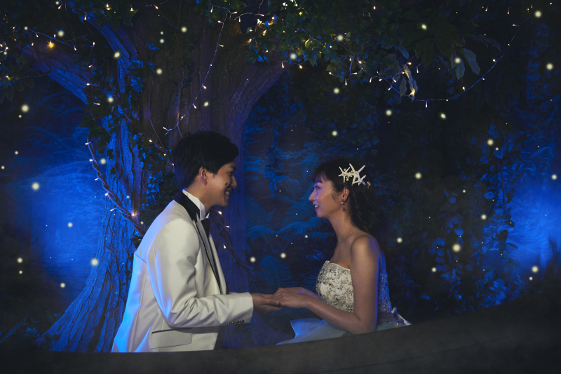 ホタルをイメージしたスタジオで❇︎