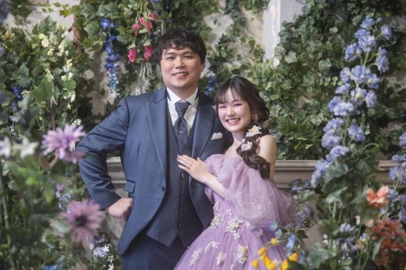 お花に囲まれて✻