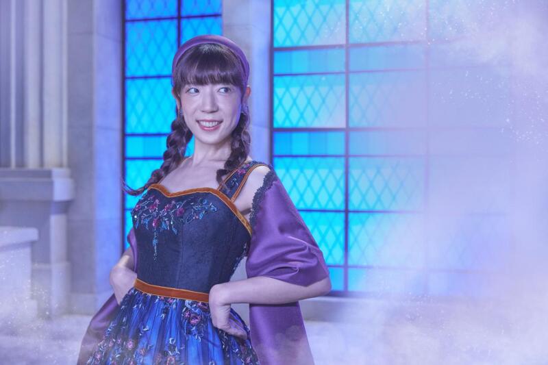 雪の中をイメージ...♪