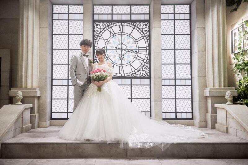 ウエディングドレスでの撮影！