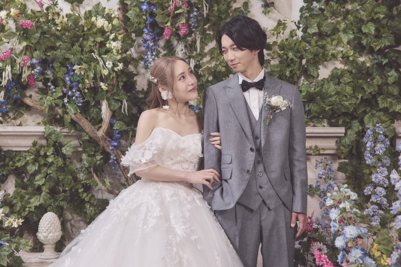 可愛らしいブースで華やかに✻