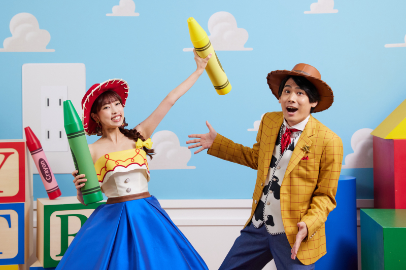 クレヨンでお絵描き!