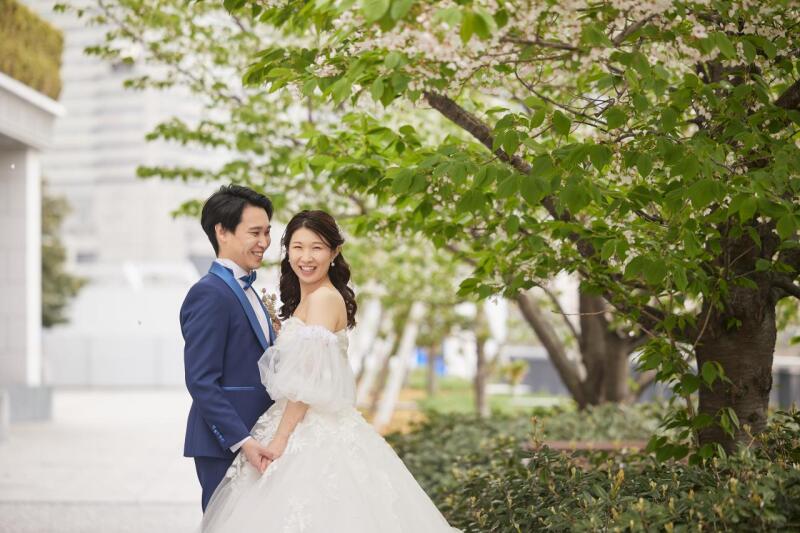 緑豊かな場所で撮影！