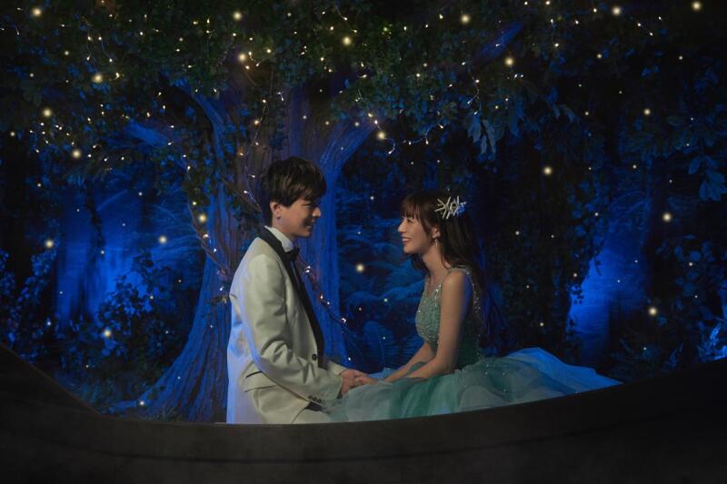 船に乗って蛍をイメージしたスタジオで...♪