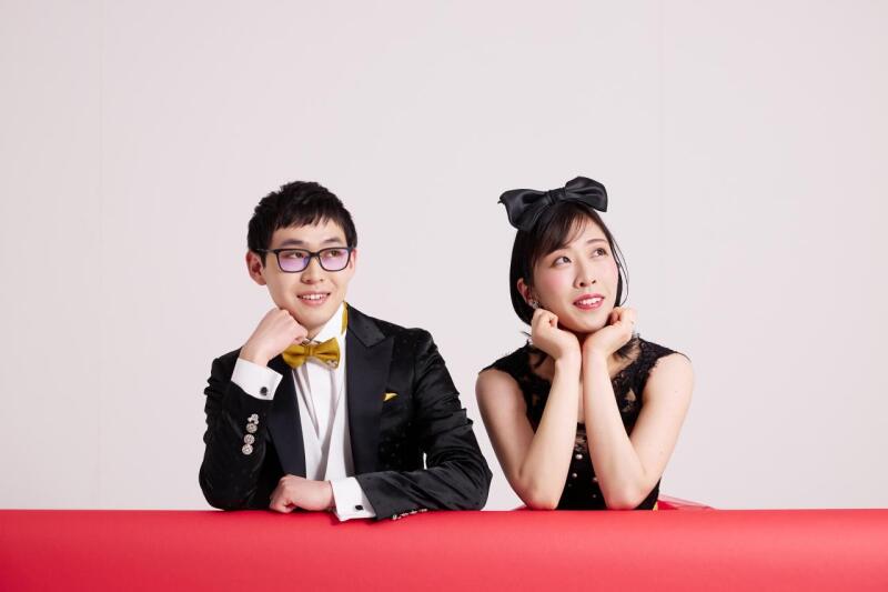 お二人でポージング♪