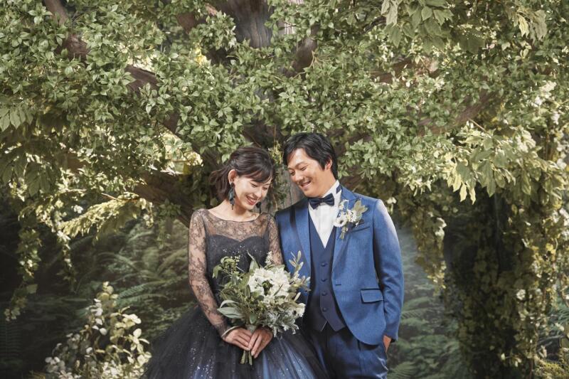 大きなシンボルツリーでの撮影✧