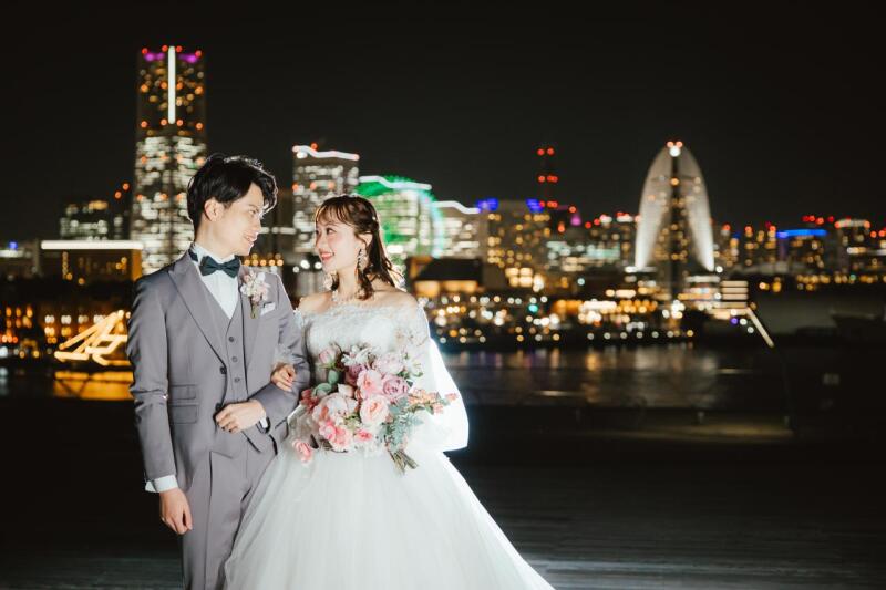 お向かい合いのお写真