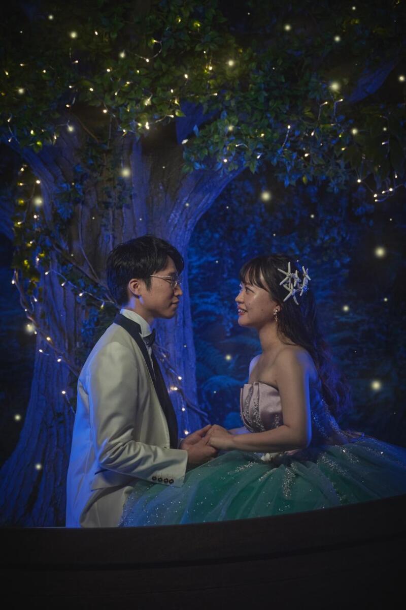 蛍のシーンでの撮影♪