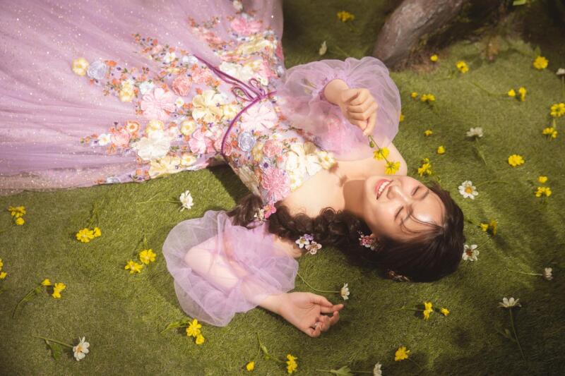 寝転びショット♪