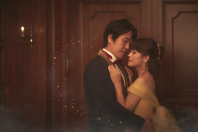 変身シーンの撮影...♪