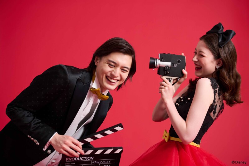 明るい雰囲気での撮影＊