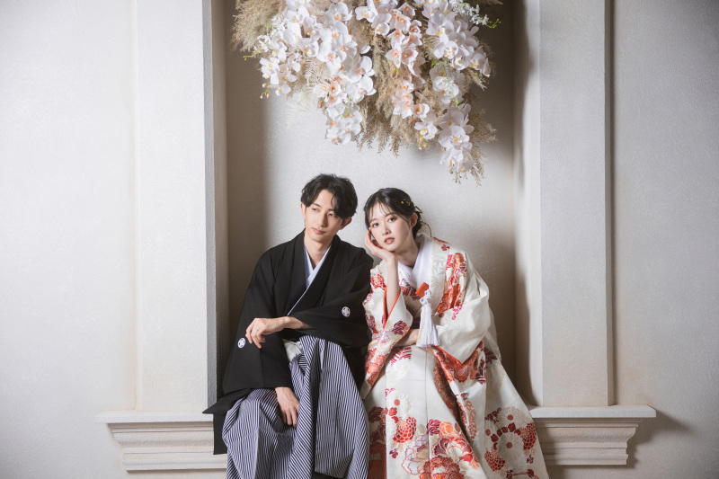 洋装も和装も！全14種類の多彩なスタジオセット