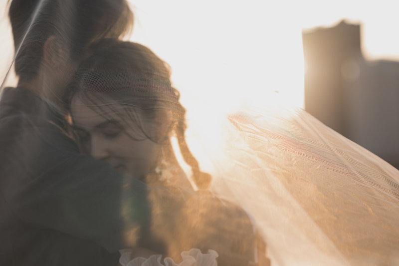 夕景からの撮影もOKです!