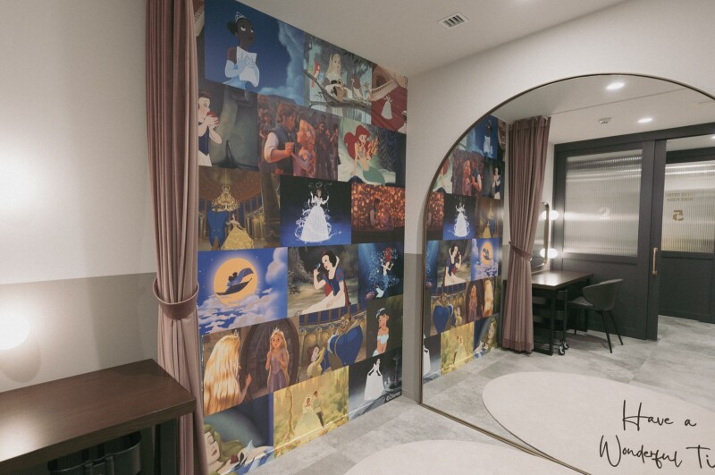 ディズニープリンセス専用ルームも完備♡