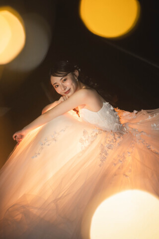 Little Martha 横浜_Dreamy Night Photo 【大さん橋／光るパニエ】