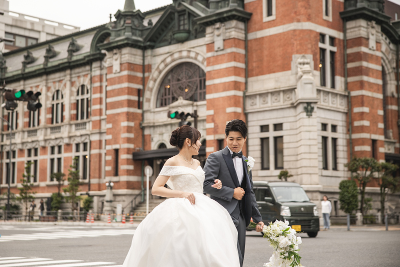 【洋装ロケーション】今だけ20カット増量！ 横浜の名所をバックにロケ撮影♪ 129,800円 ドレス選び放題♪