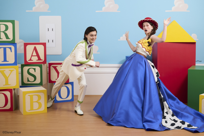 *大人気キャラクターがフォトプランになって登場*【ディズニープラン】Dress & Tuxedo(バズ&ジェシー)