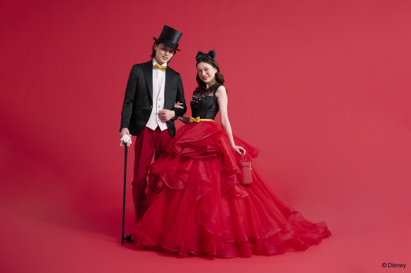 ＊大人気キャラクターがフォトプランになって登場＊【ディズニープラン】Dress & Tuxedo（ミッキーマウス）