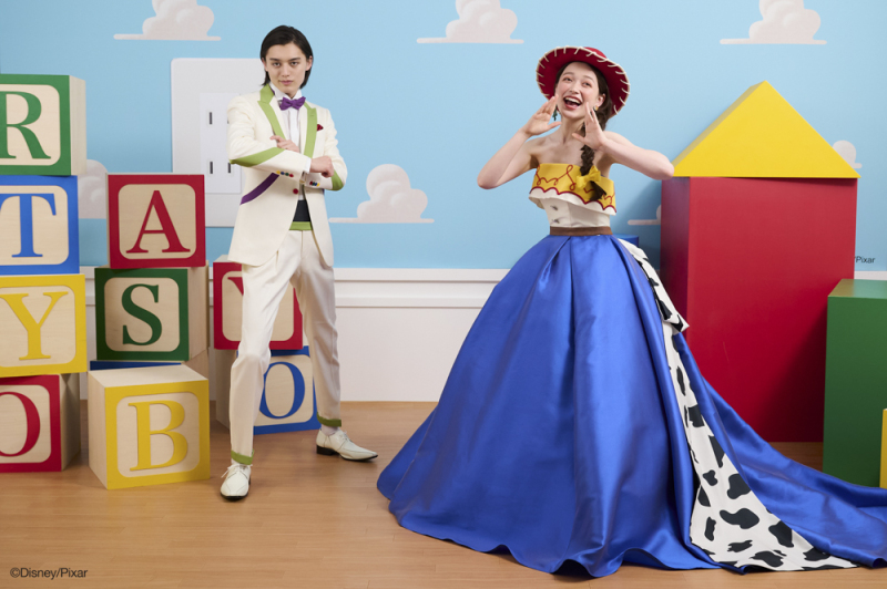 *大人気キャラクターがフォトプランになって登場*【ディズニープラン】Dress & Tuxedo(バズ&ジェシー)