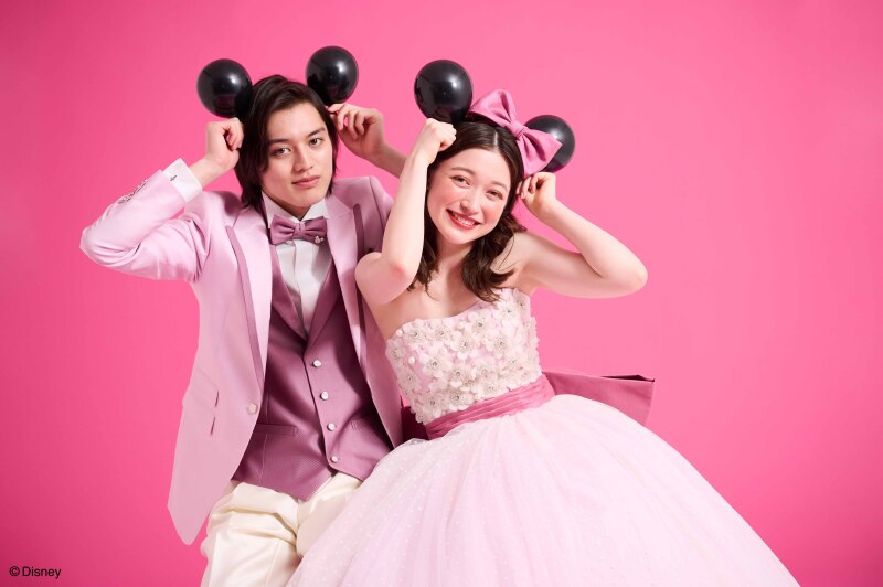 【ミッキー＆フレンズ】ディズニードレス＆タキシードプラン 今だけデータ20カット増量中★ 12カットレタッチつき