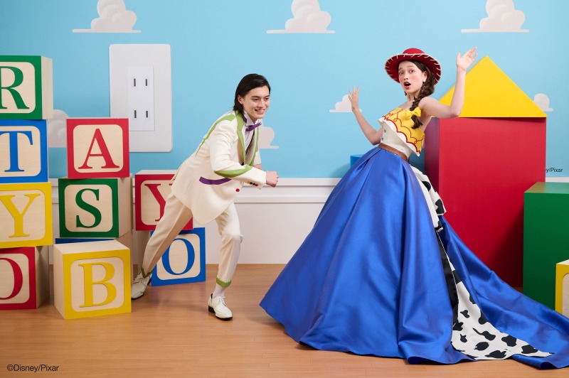 【トイ・ストーリー】ディズニードレス＆タキシードプラン 今だけデータ20カット増量中★ 12カットレタッチつき