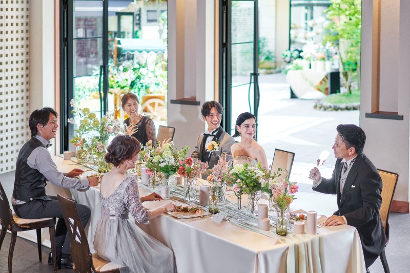 ラトリエ・ドゥ・マリエ _会食ができる