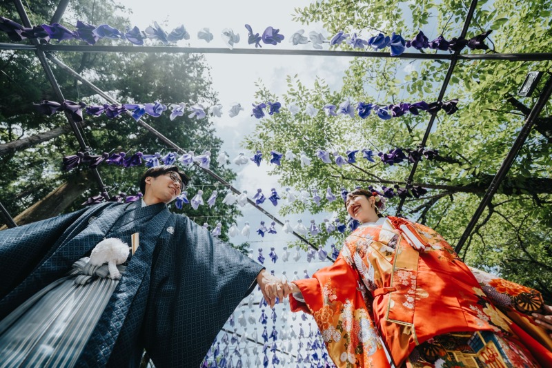 永遠の憧れ 王道赤色の色打掛