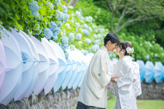 【新緑フォト】2026年6月末迄の限定◇紫陽花撮影プラン