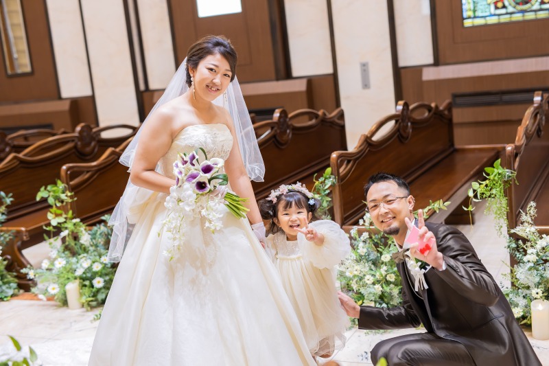 【家族と一緒に撮影★】お子様や親御様とのファミリーフォトプラン♪衣装選び放題！