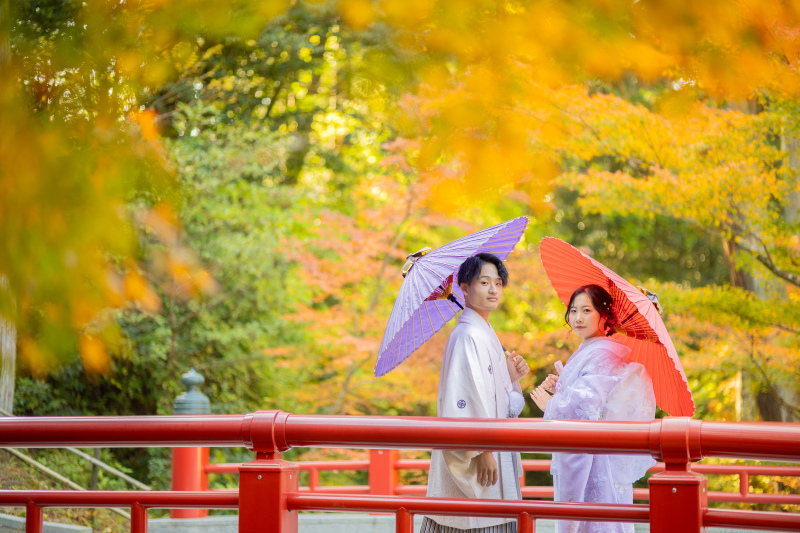 【紅葉ロケーションフォト】2026年11~12月限定◇紅葉撮影プラン★全データ付/衣装追加料金無し★
