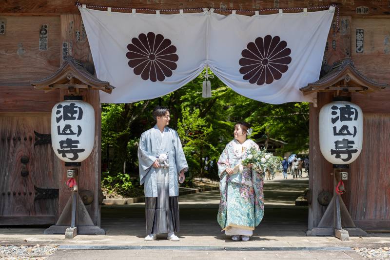 【油山寺ロケーションフォト】★和装1着撮影プラン★全データ付/衣装追加料金無し★