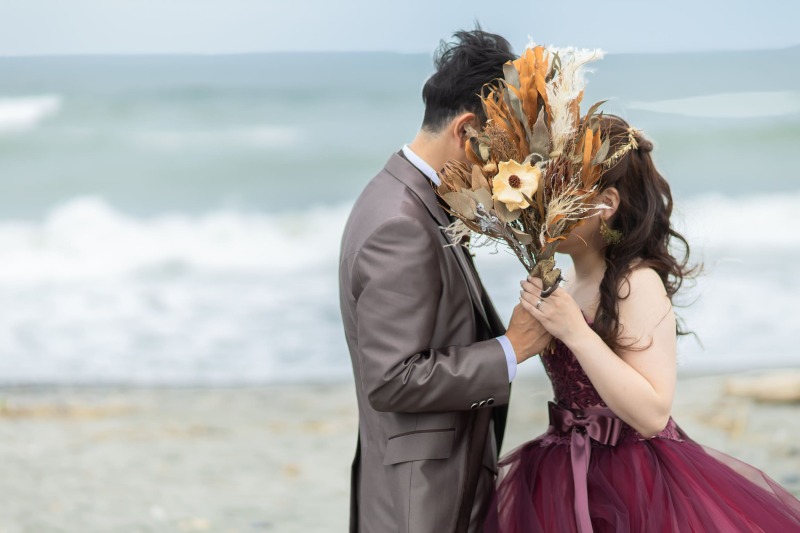 【海ロケーションフォトウェディング】広大な海での撮影プラン★