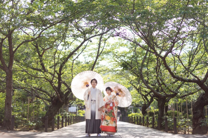 ロケーション撮影・衣装1着・ベーシックプラン【データ1枚&写真台紙付き】