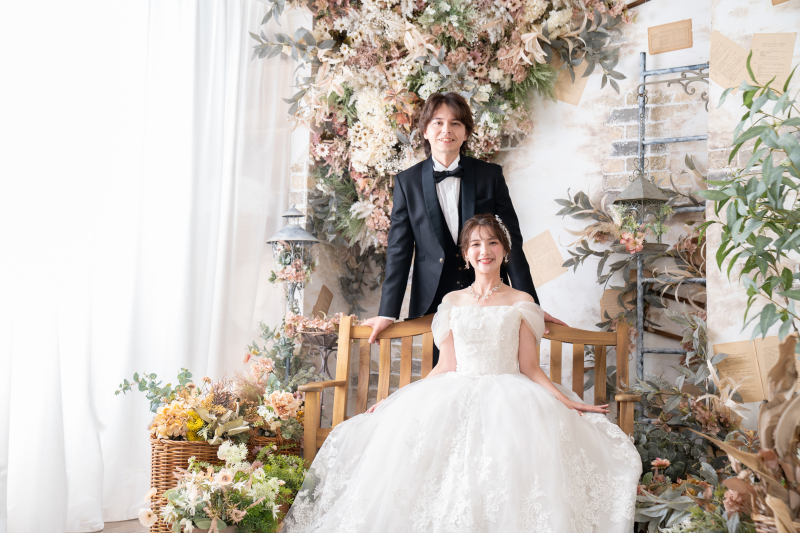 【Photorait限定】和洋装2着で¥65,000!スタジオプラン◇グレードアップ衣装、肌着レンタル込でオトク♪