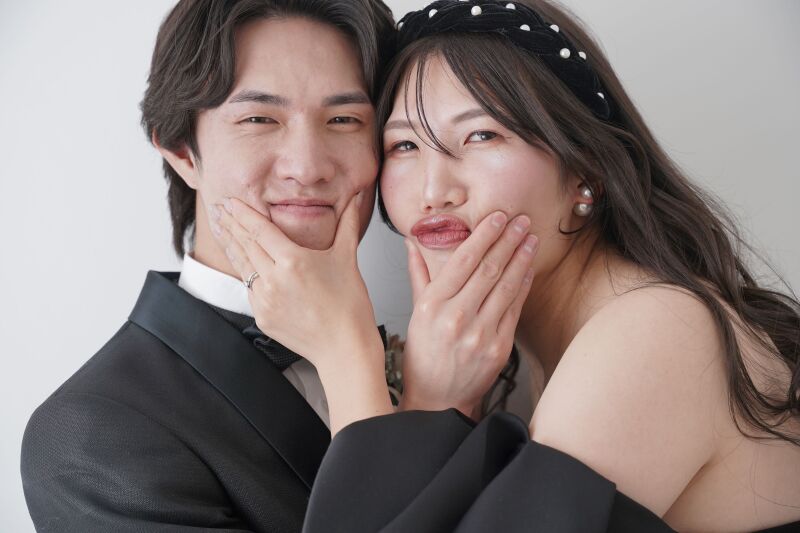 おふたりらしさ全開ショット！