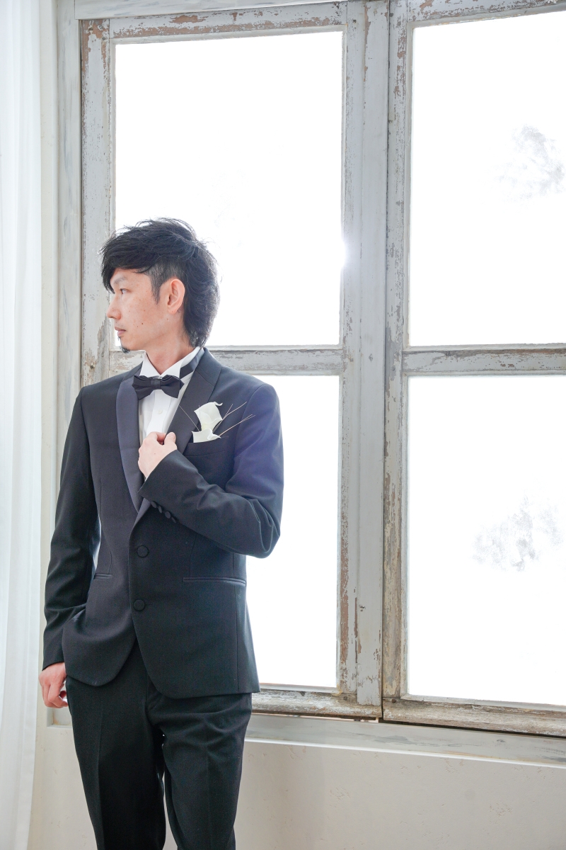 新郎様ソロショット