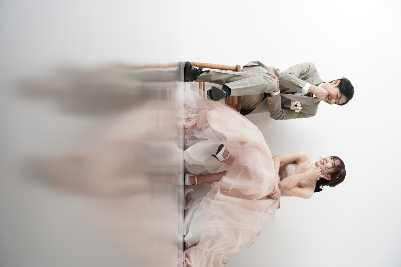 カーキ×ピンク