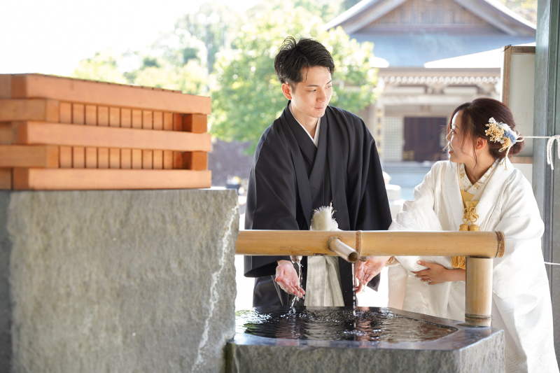 仲睦まじいおふたり