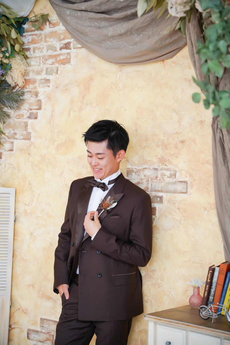 新郎様ソロショット