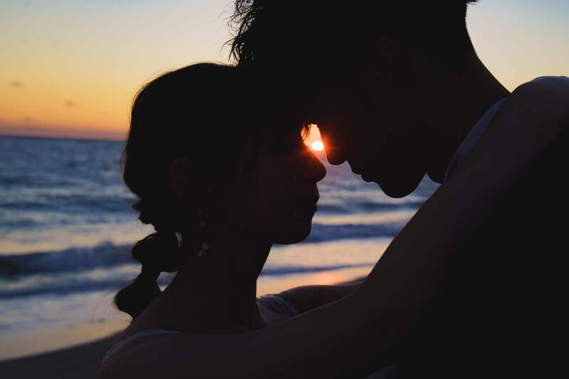 シルエットショット